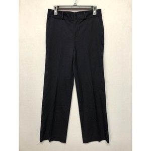 Lauren Ralph Lauren Women Flat Front Dress Pants Size 6 Dark Blue M110 -5